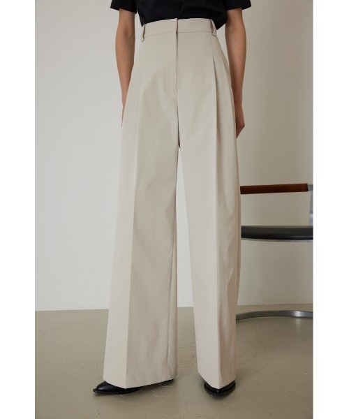 RIM.ARK（リムアーク）の「Loose slacks（スラックス・レディース・ブラック/ライトベージュ・38/36）」の11枚目の写真