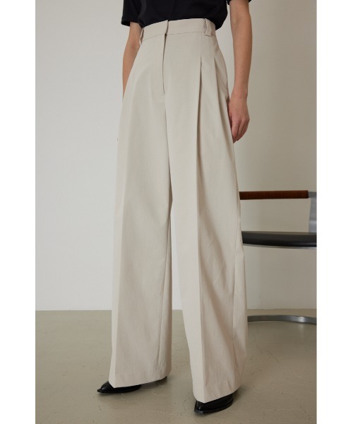 RIM.ARK（リムアーク）の「Loose slacks（スラックス・レディース・ブラック/ライトベージュ・38/36）」の6枚目の写真