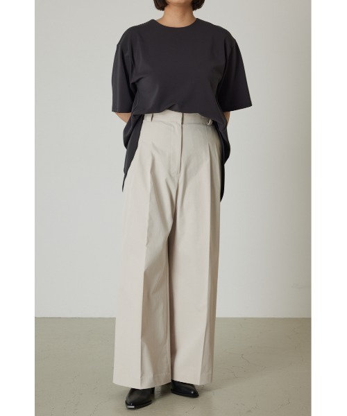 RIM.ARK（リムアーク）の「Loose slacks（スラックス・レディース・ブラック/ライトベージュ・38/36）」の12枚目の写真