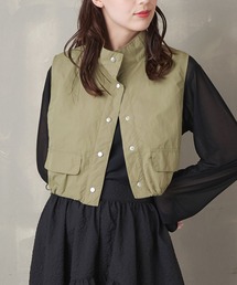 【Lull / ルル】ミリタリーショートベスト