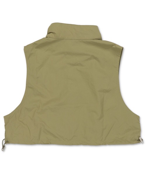 Lull（ルル）の「【Lull / ルル】ミリタリーショートベスト（ベスト・レディース・ブラック/カーキ/オフホワイト・ONESIZE）」の20枚目の写真