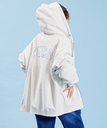 RVCA/ルーカ ARCHED RVCA ZIP HOODIE スウェット パーカー ジップアップ BD044-158