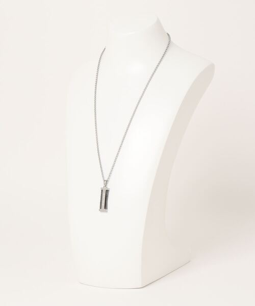 POLICE(ポリス)の「【POLICE】ポリス PRETENTIOUS II ネックレス(ネックレス・メンズ・シルバー×ブラック/ブラック×ゴールド・FREE)」の3枚目の写真