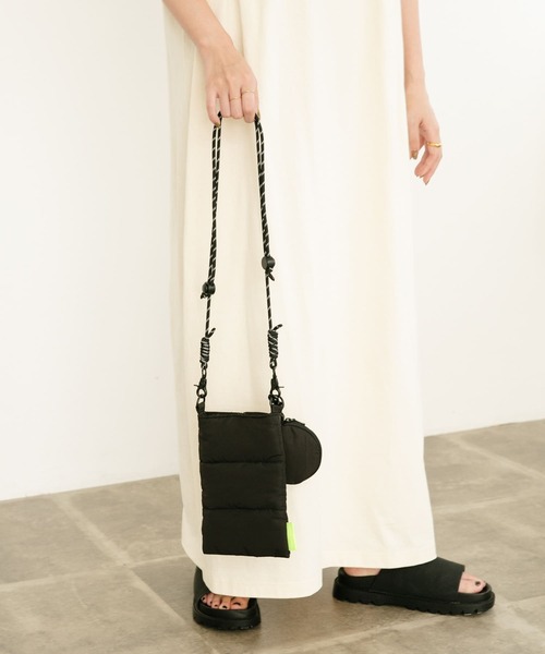KBF(ケイビーエフ)の「ポーチ付きマルチショルダーBAG(ショルダーバッグ・レディース・アイボリー/カーキ/ブラック・ONE)」の10枚目の写真