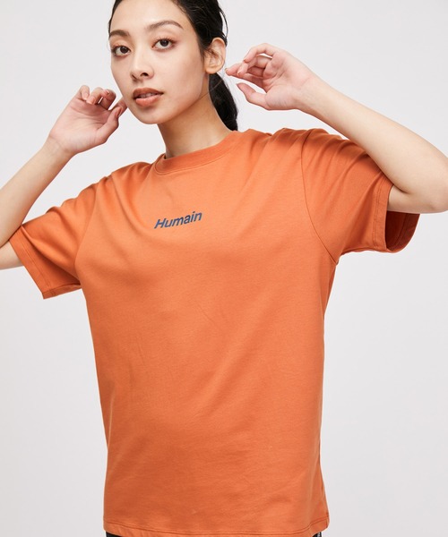 NERGY（ナージー）の「【UV＆吸水速乾】MONDRIAN HUMAIN Tシャツ（Tシャツ/カットソー・レディース・オレンジ/ピンク/ホワイト・FREE）」の8枚目の写真