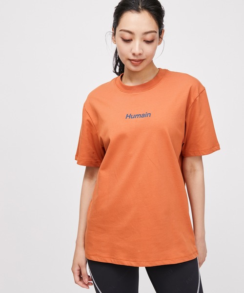 NERGY（ナージー）の「【UV＆吸水速乾】MONDRIAN HUMAIN Tシャツ（Tシャツ/カットソー・レディース・オレンジ/ピンク/ホワイト・FREE）」の4枚目の写真