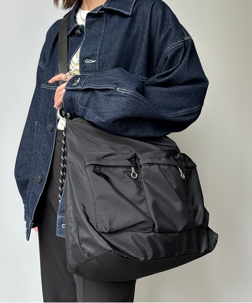 CPCM（シーピーシーエム）の「エステル多ポケスピンドルショルダー（ショルダーバッグ・メンズ・ブラック・FREE）」の12枚目の写真