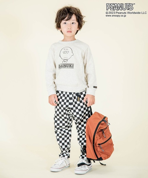 F.O.KIDS(エフオーキッズ)の「F.O.KIDS/エフオーキッズ 総柄クライミングパンツ(カーゴパンツ・キッズ・ブラック/ダークグリーン/チェック/ブラウン・120/130/140)」の4枚目の写真