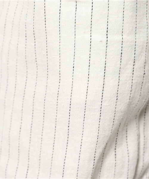 CIAOPANIC TYPY（チャオパニックティピー）の「綿麻ストライプイージーパンツ（その他パンツ・メンズ・ホワイト/ネイビー・SMALL/MEDIUM/LARGE）」の6枚目の写真