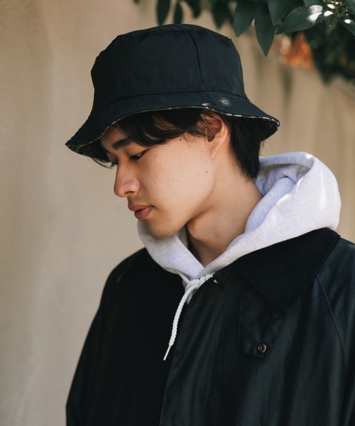 ROOPTOKYO（ループトウキョウ）の「NEW VTG BUCKET HAT バケットハット サファリハット リバーシブル カモフラージュ（ハット・メンズ・グレー系/ブラウン系・L）」の15枚目の写真