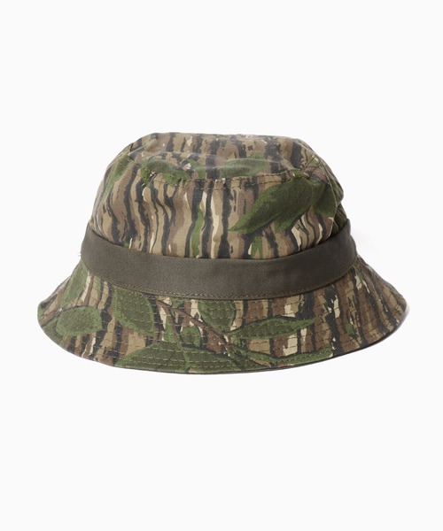 ROOPTOKYO（ループトウキョウ）の「NEW VTG BUCKET HAT バケットハット サファリハット リバーシブル カモフラージュ（ハット・メンズ・グレー系/ブラウン系・L）」の21枚目の写真