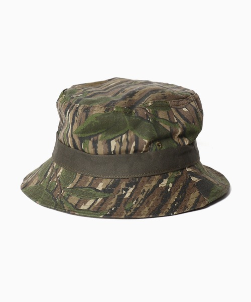 ROOPTOKYO（ループトウキョウ）の「NEW VTG BUCKET HAT バケットハット サファリハット リバーシブル カモフラージュ（ハット・メンズ・グレー系/ブラウン系・L）」の22枚目の写真