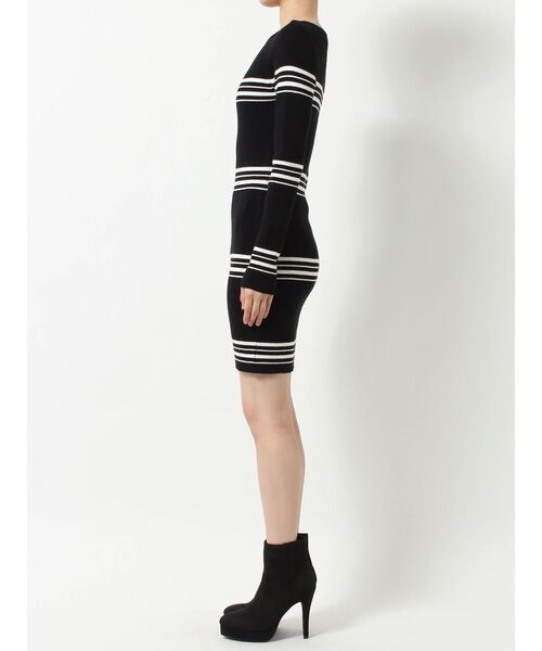 RESEXXY（リゼクシー）の「リブニット長袖ワンピース（ワンピース・レディース・ブラック/その他1/アイボリー/オレンジ・SMALL/MEDIUM）」の13枚目の写真