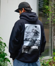 AFYF GILDAN BODYSOUVENIR HOODED SW2/ギルダンボディ ビッグシルエットスーベニア フーディ/スウェットパーカー