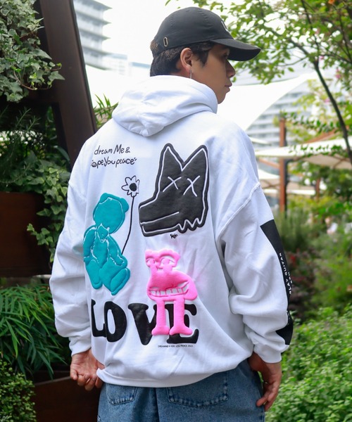 AFYF(エーエフワイエフ)の「【AFYF】GILDAN BODYSOUVENIR HOODED SW2/ギルダンボディ ビッグシルエットスーベニア フーディ/スウェットパーカー(パーカー・メンズ・グレー系その他/ホワイト系その他3/グレー系その他2/ブラック系その他5/ブラック系その他4/ブラック系その他2/ホワイト系その他4/ブラック系その他3/ホワイト系その他2/ホワイト系その他/ブラック系その他6/ブラック系その他/ホワイト系その他5・FREE)」の6枚目の写真