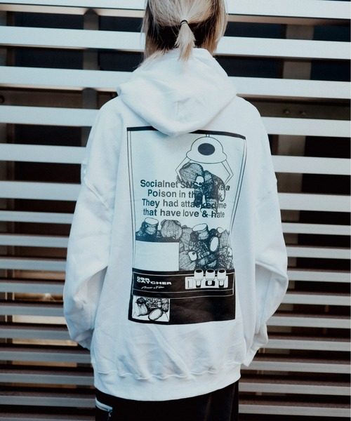AFYF(エーエフワイエフ)の「【AFYF】GILDAN BODYSOUVENIR HOODED SW2/ギルダンボディ ビッグシルエットスーベニア フーディ/スウェットパーカー(パーカー・メンズ・グレー系その他/ホワイト系その他3/グレー系その他2/ブラック系その他5/ブラック系その他4/ブラック系その他2/ホワイト系その他4/ブラック系その他3/ホワイト系その他2/ホワイト系その他/ブラック系その他6/ブラック系その他/ホワイト系その他5・FREE)」の16枚目の写真