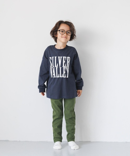 BAYFLOW（ベイフロー）の「アソートロゴビックＴシャツ（KIDS）（Tシャツ/カットソー・キッズ・ネイビー/ブルー/オフホワイト/ピンク・130cm/140cm/150cm/110cm/120cm）」の12枚目の写真