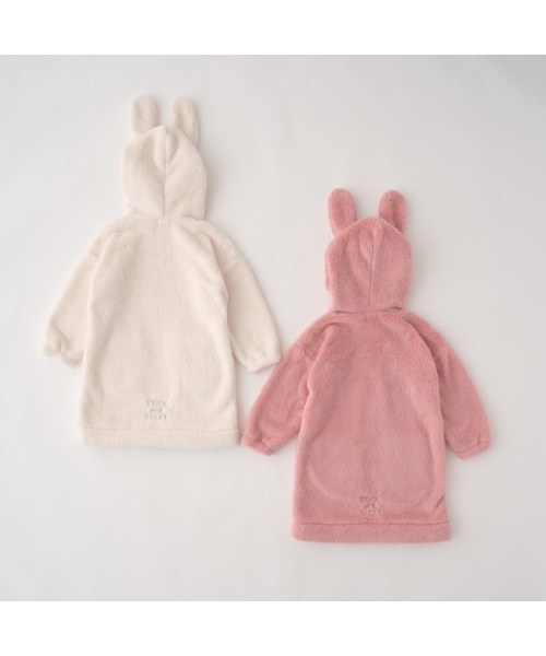 Lycee mine(リセマイン)の「【ハロウィン】ねことうさぎボアワンピース(ワンピース・キッズ・アイボリー/ピンク/チャコール/ラベンダー・100cm/130cm/110cm/120cm/140cm)」の7枚目の写真