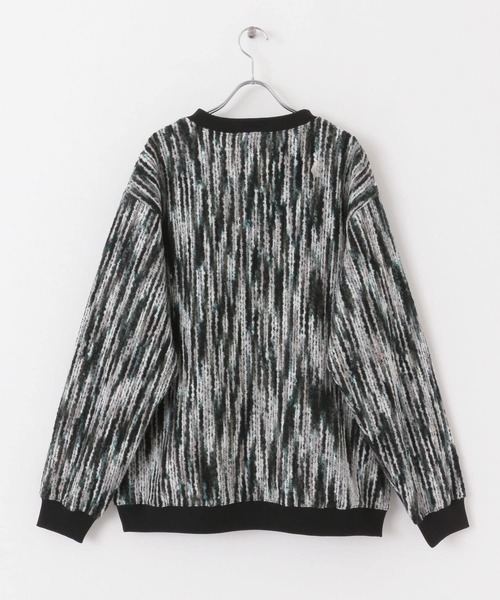 URBAN RESEARCH Sonny Label（アーバンリサーチサニーレーベル）の「ミックスカラーストライププルオーバー（ニット/セーター・メンズ・オレンジ系その他/ブラック系その他/ブラウン系その他/ブルー系その他/パープル系その他・ONESIZE）」の21枚目の写真