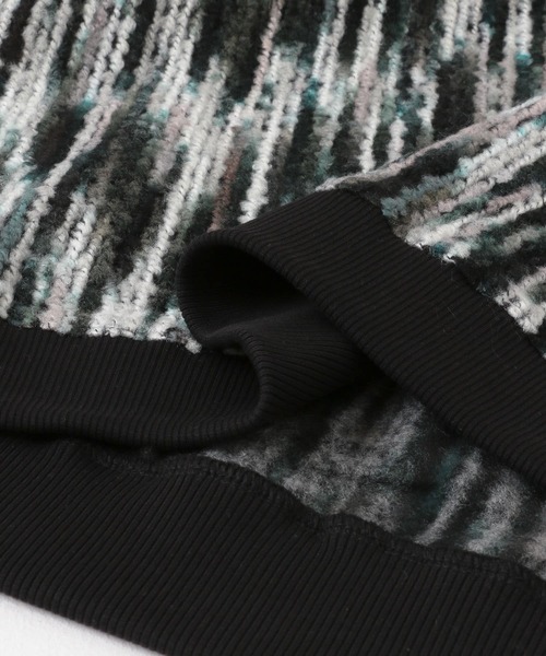 URBAN RESEARCH Sonny Label（アーバンリサーチサニーレーベル）の「ミックスカラーストライププルオーバー（ニット/セーター・メンズ・オレンジ系その他/ブラック系その他/ブラウン系その他/ブルー系その他/パープル系その他・ONESIZE）」の22枚目の写真