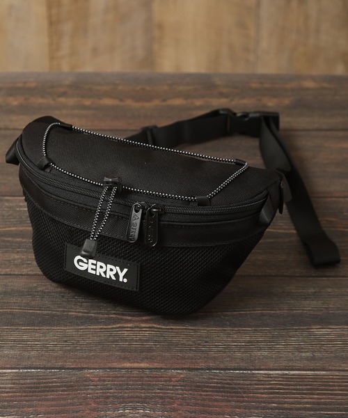 GERRY(ジェリー)の「【GERRY/ジェリー】CORDURA ワンポイント ウエストバッグ/ポーチ(ボディバッグ/ウエストポーチ・メンズ・カーキ/ブラック・FREE)」の15枚目の写真