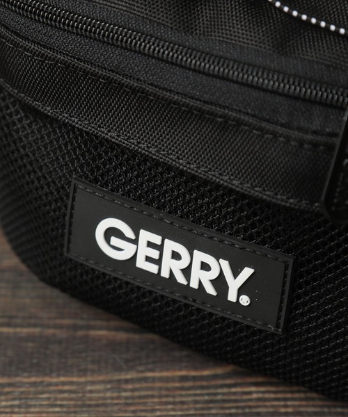 GERRY(ジェリー)の「【GERRY/ジェリー】CORDURA ワンポイント ウエストバッグ/ポーチ(ボディバッグ/ウエストポーチ・メンズ・カーキ/ブラック・FREE)」の9枚目の写真