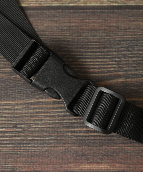 GERRY(ジェリー)の「【GERRY/ジェリー】CORDURA ワンポイント ウエストバッグ/ポーチ(ボディバッグ/ウエストポーチ・メンズ・カーキ/ブラック・FREE)」の10枚目の写真