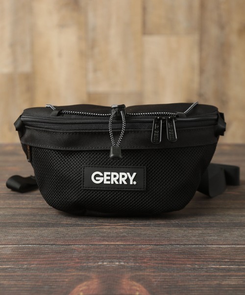 GERRY(ジェリー)の「【GERRY/ジェリー】CORDURA ワンポイント ウエストバッグ/ポーチ(ボディバッグ/ウエストポーチ・メンズ・カーキ/ブラック・FREE)」の14枚目の写真