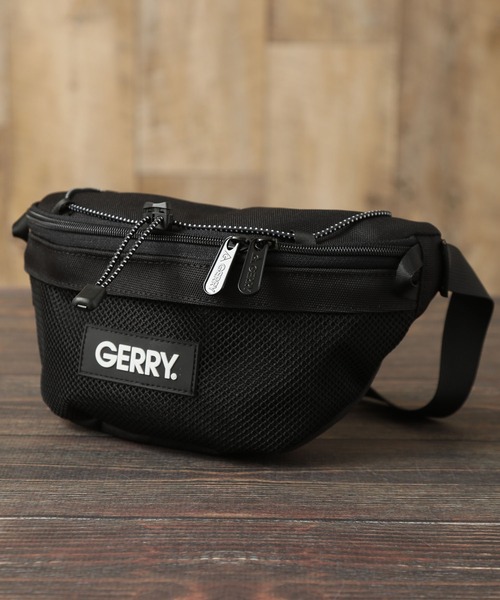 GERRY(ジェリー)の「【GERRY/ジェリー】CORDURA ワンポイント ウエストバッグ/ポーチ(ボディバッグ/ウエストポーチ・メンズ・カーキ/ブラック・FREE)」の13枚目の写真