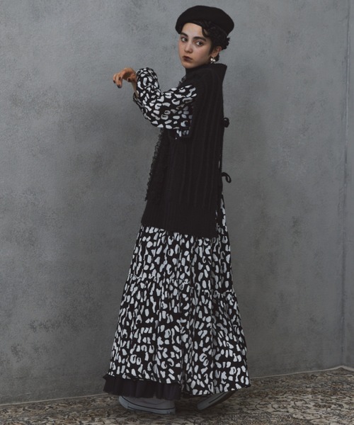 manana suerte（マニャーナスエルテ）の「SPECIAL EDITION レースニットベスト（ベスト・レディース・ブラック・FREE）」の18枚目の写真