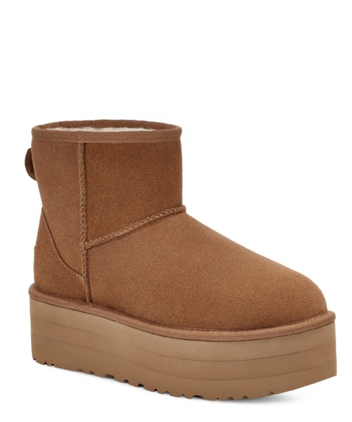 UGG（アグ）の「UGG/アグ/CLASSIC MINI PLATFORM/1134991（ブーツ・レディース・ブラック/ベージュ・6/8/7）」の8枚目の写真