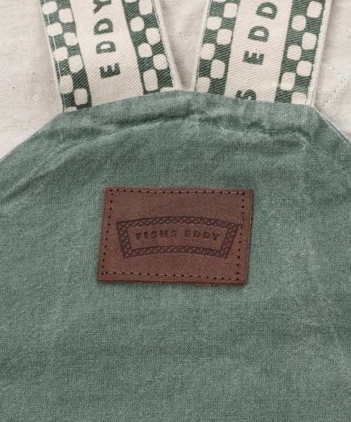 niko and...（ニコアンド）の「【Fishs Eddy(フィッシュエディ)】ワークビブエプロン（エプロン・レディース・ブラウン/ブルー・FREE）」の7枚目の写真