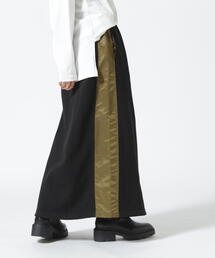 AVIREX（アヴィレックス）の「【WEB&DEPOT限定】スウェットコンビロングスカート/ SWEAT COMBI LONG SKIRT（スカート）」