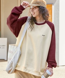 【HECT】Big Raglan Sleeve Sweatshirt / ビッグシルエットラグランスウェット