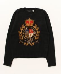 RRL インターシャニット リネンブレンド セーター 新品*RRL*インターシャニット リネンブレンド セーター*S