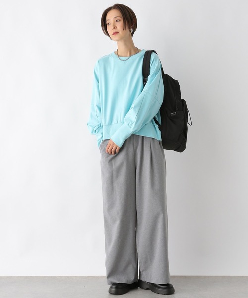 LEPSIM（レプシィム）の「ナイロンドロストリュック　987079（バックパック/リュック・レディース・ブラック/アイボリー・ONE SIZE）」の6枚目の写真