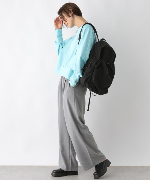 LEPSIM（レプシィム）の「ナイロンドロストリュック　987079（バックパック/リュック・レディース・ブラック/アイボリー・ONE SIZE）」の7枚目の写真