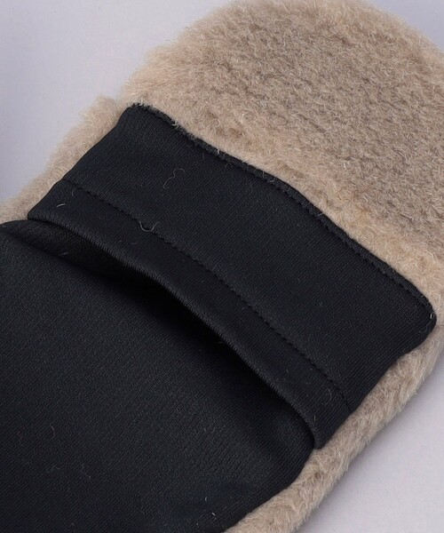 SUBLIME(サブライム)の「SUBLIME/サブライム GO OUT BOA MITTON / ゴーアウト ボアミトン(手袋・メンズ・ブラウン/ブラック/ホワイト・ONE SIZE)」の6枚目の写真