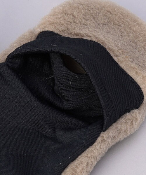 SUBLIME(サブライム)の「SUBLIME/サブライム GO OUT BOA MITTON / ゴーアウト ボアミトン(手袋・メンズ・ブラウン/ブラック/ホワイト・ONE SIZE)」の7枚目の写真