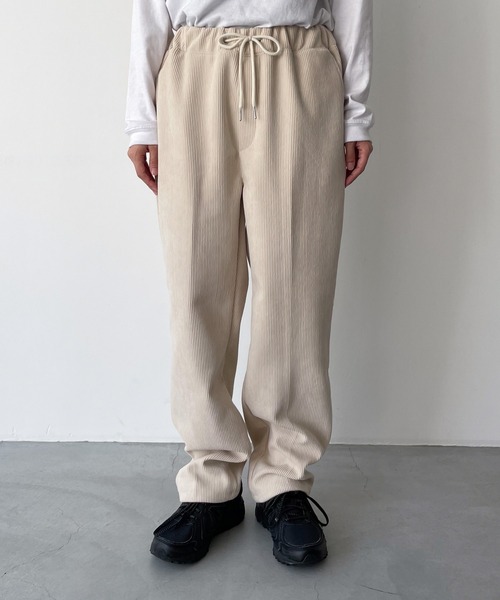 CANAL JEAN choice_cnl チョイス 切り替えコーデュロイパンツ CANAL JEAN（キャナルジーン）の「choice_cnl 切り替え