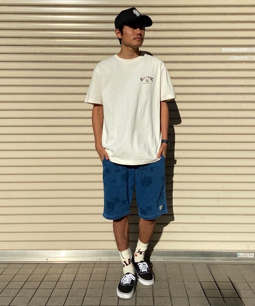 BILLABONG（ビラボン）の「BILLABONG/ビラボン 半袖 Tシャツ アーチロゴ バックプリント BE011-202（Tシャツ/カットソー・メンズ・ブラック/ホワイト/クリーム・L/XL/M/S）」の18枚目の写真