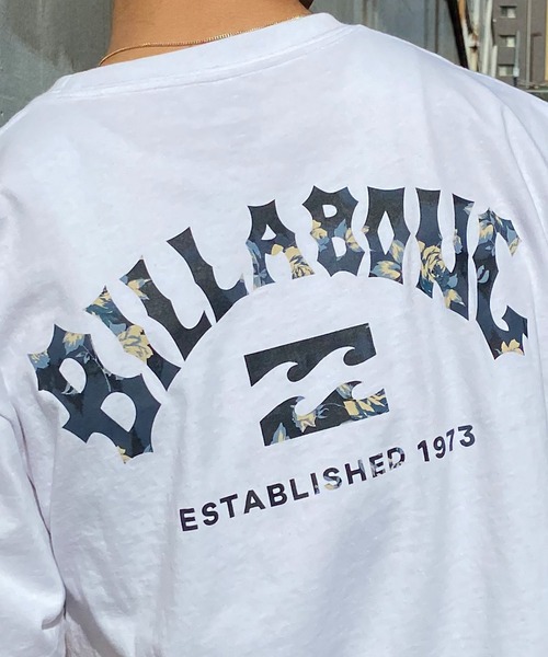 BILLABONG（ビラボン）の「BILLABONG/ビラボン 半袖 Tシャツ アーチロゴ バックプリント BE011-202（Tシャツ/カットソー・メンズ・ブラック/ホワイト/クリーム・L/XL/M/S）」の9枚目の写真