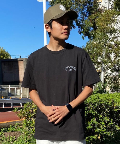 BILLABONG（ビラボン）の「BILLABONG/ビラボン 半袖 Tシャツ アーチロゴ バックプリント BE011-202（Tシャツ/カットソー・メンズ・ブラック/ホワイト/クリーム・L/XL/M/S）」の10枚目の写真