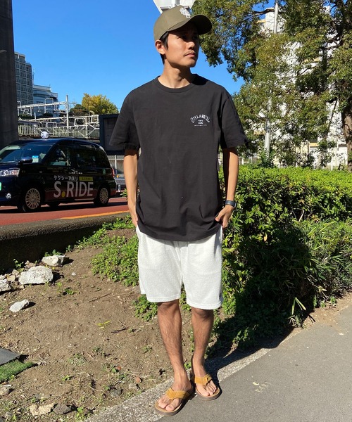 BILLABONG（ビラボン）の「BILLABONG/ビラボン 半袖 Tシャツ アーチロゴ バックプリント BE011-202（Tシャツ/カットソー・メンズ・ブラック/ホワイト/クリーム・L/XL/M/S）」の12枚目の写真