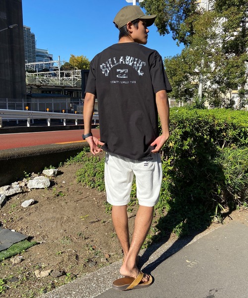 BILLABONG（ビラボン）の「BILLABONG/ビラボン 半袖 Tシャツ アーチロゴ バックプリント BE011-202（Tシャツ/カットソー・メンズ・ブラック/ホワイト/クリーム・L/XL/M/S）」の13枚目の写真