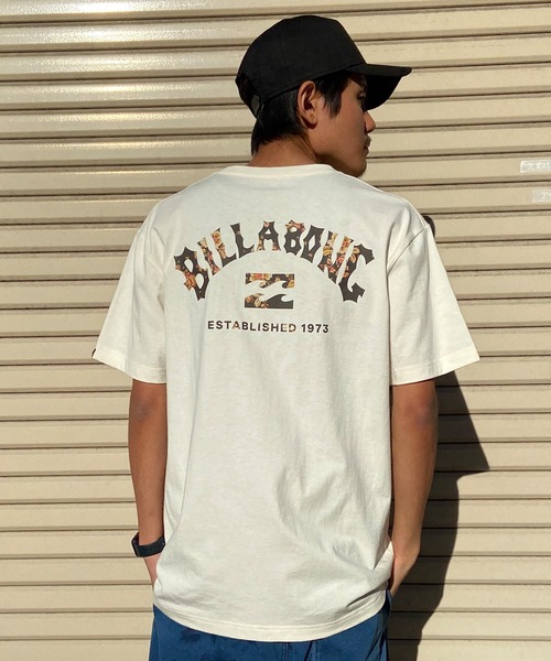 BILLABONG（ビラボン）の「BILLABONG/ビラボン 半袖 Tシャツ アーチロゴ バックプリント BE011-202（Tシャツ/カットソー・メンズ・ブラック/ホワイト/クリーム・L/XL/M/S）」の17枚目の写真