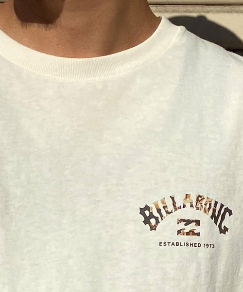 BILLABONG（ビラボン）の「BILLABONG/ビラボン 半袖 Tシャツ アーチロゴ バックプリント BE011-202（Tシャツ/カットソー・メンズ・ブラック/ホワイト/クリーム・L/XL/M/S）」の20枚目の写真