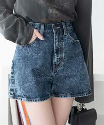WEGO | WEGO/【24年春夏新作】台形デニムショートパンツ(デニムパンツ)