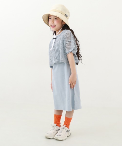 devirock（デビロック）の「UVカット 親子で使える 折りたためるバケットハット（ハット・キッズ・ベージュ/キナリ・58/56/54/52）」の5枚目の写真