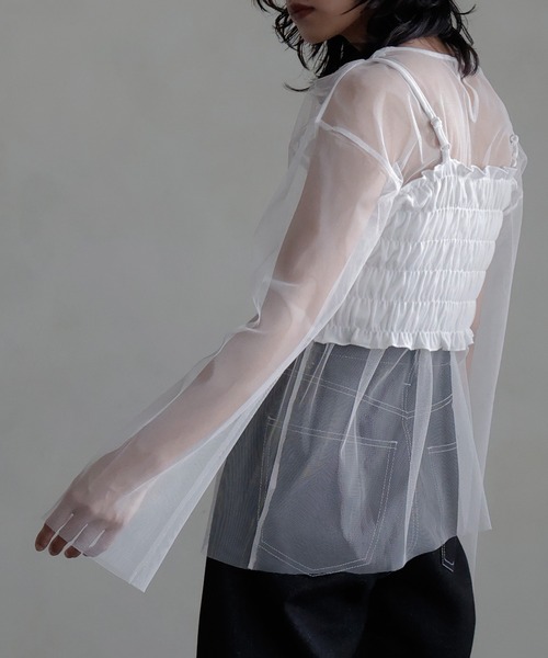 チュールビスチェセットTシャツ チュールビスチェセットTシャツ（Tシャツ） | GALLEST